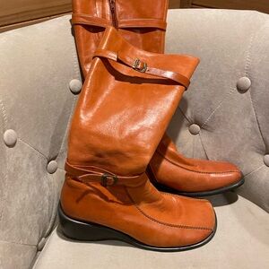 Adorable Orange Sherbet Cassidy Boots